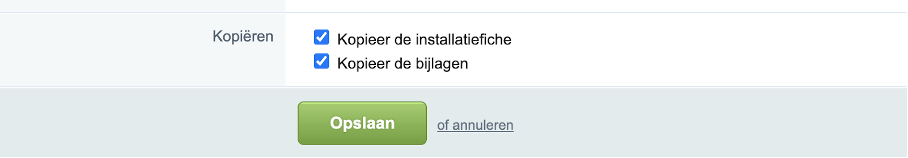 Documentatie installaties